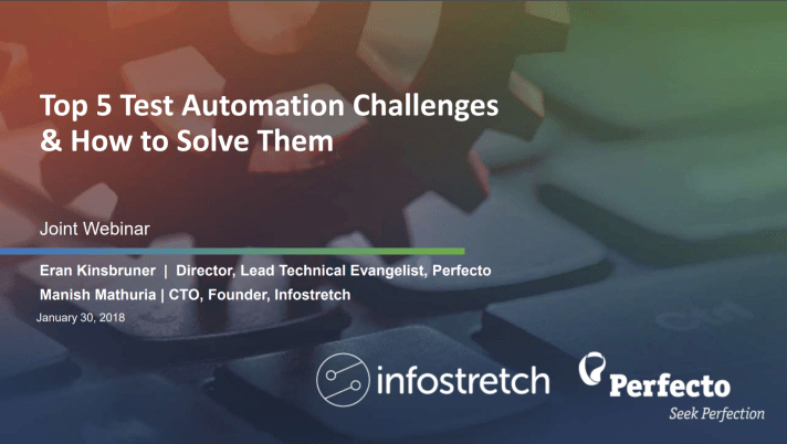 Top 5 Test Automation Challenges